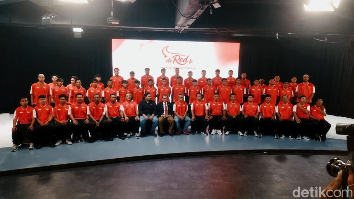 de Red FC Launching Skuad 2026/2027, Ini Daftar 32 Pemainnya