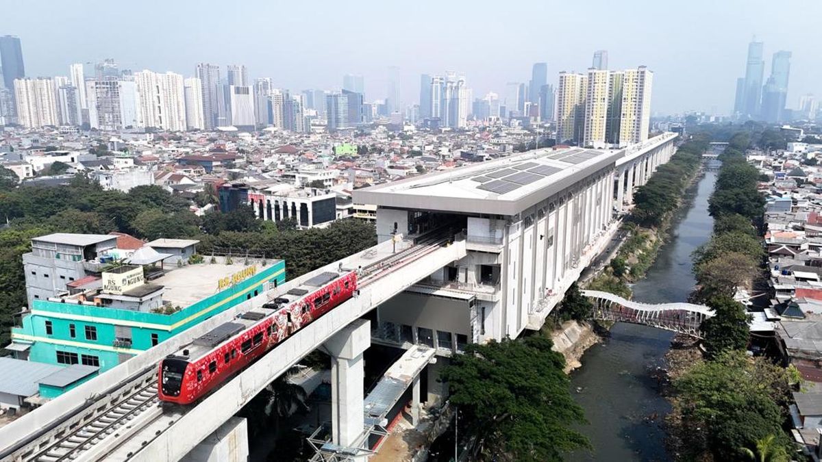 LRT Jakarta Velodrome-Manggarai Beroperasi Mulai Hari Ini