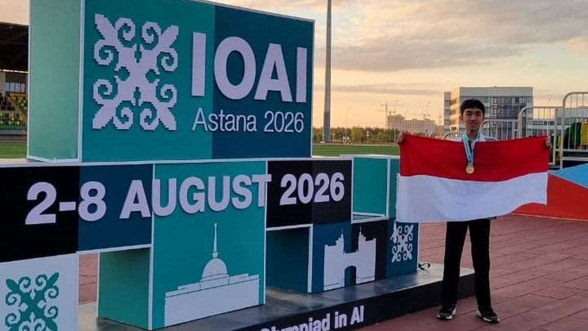 Sosok Luvidi, Raih Medali 2 Kali Berturut-turut di Olimpiade AI Dunia