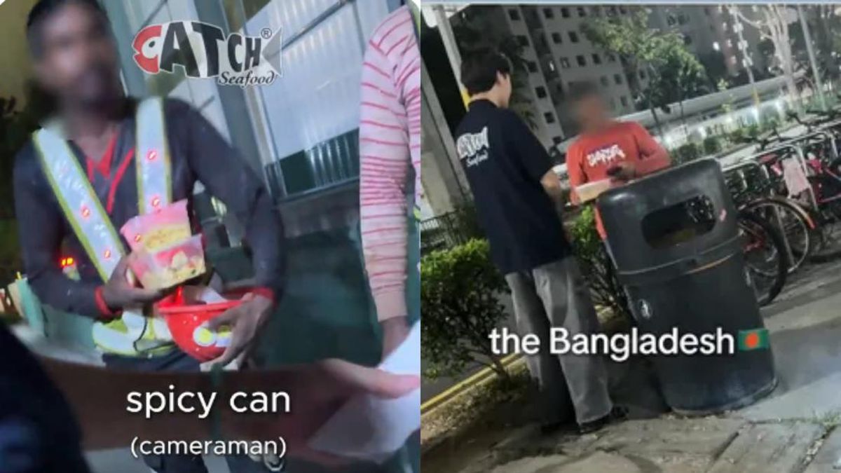 Murah Hati! Perusahaan Seafood Beri Makanan Gratis ke Pekerja Migran