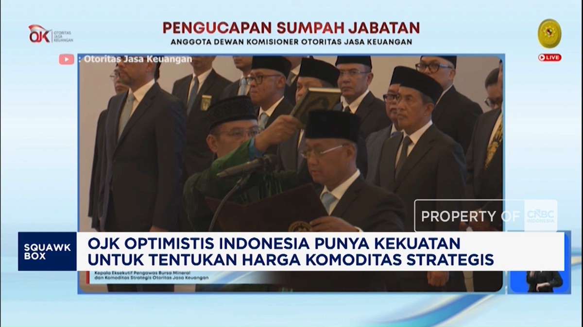 Video: OJK Yakin RI Bisa Tentukan Harga Komoditas Nikel Cs