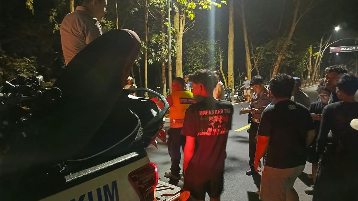 Adu Banteng Motor di Wonosari Gunungkidul, 2 Orang Tewas