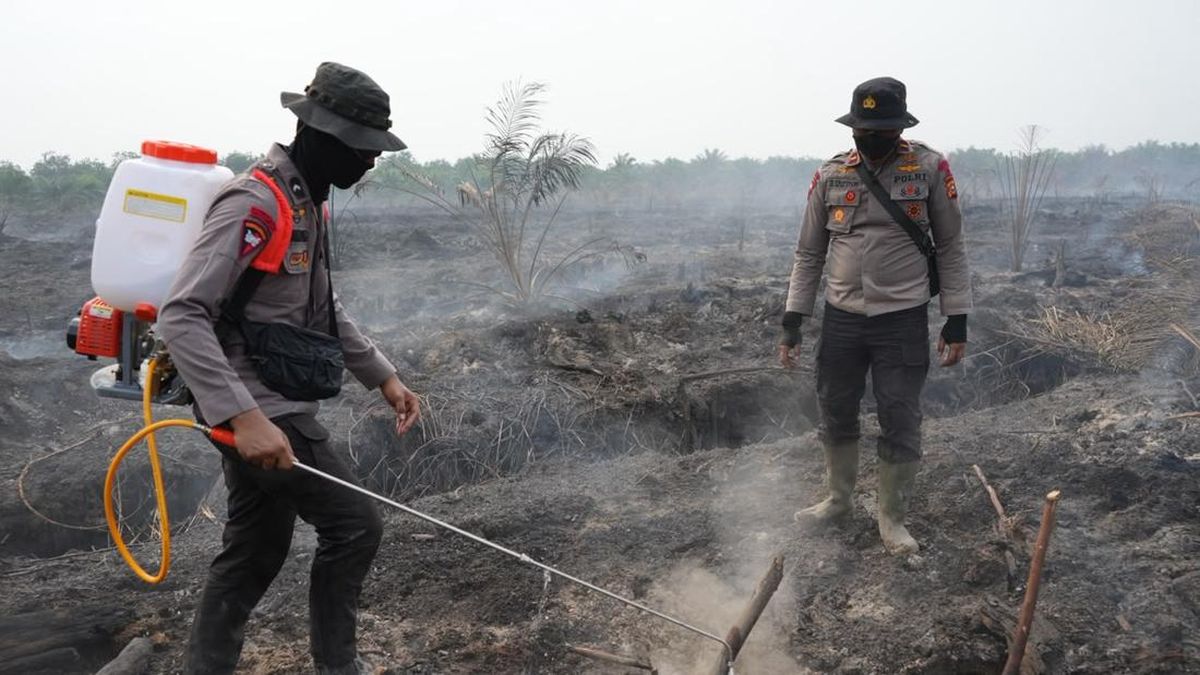 Polda Riau Uji Coba Pemadaman Karhutla Pakai Metode X-Fire