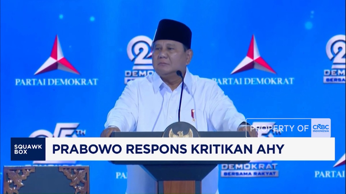 Video: Prabowo Respons Kritikan AHY