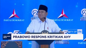 Prabowo Respons Kritikan AHY