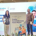 Riset Lembaga Demografi Fakultas Ekonomi dan Bisnis Universitas Indonesia (LD FEB UI) bersama Kredivo Group. (CNBC Indonesia/ Intan Rakhmayanti Dewi)