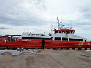 KN SAR Basudewa Diterjunkan Cari 5 Jurnalis Hilang Kontak di Selat Sunda