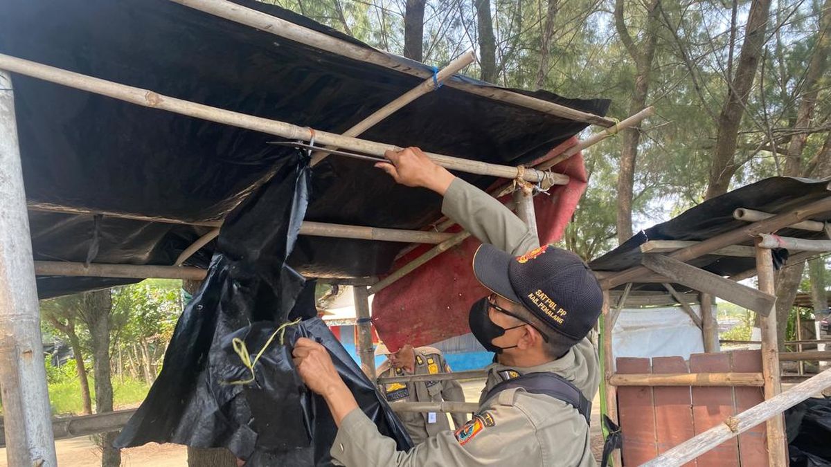 Awal Mula Temuan 'Bilik Mesum' hingga Ceceran Bungkus Kondom di Pantai Pemalang