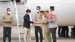 Wapres Gibran Tiba di Palangka Raya yang Masih Diselimuti Kabut Asap
