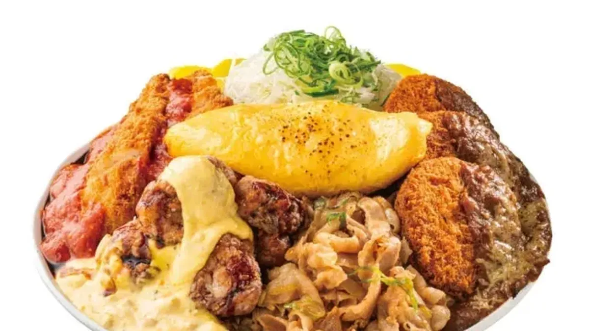 Gokil! Tantangan Lahap Nasi Daging 3,5 Kg Berhadiah Gratis Makan Setahun