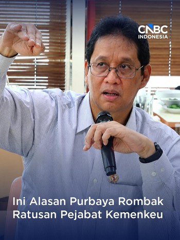 Alasan Purbaya Rombak Ratusan Pejabat Kemenkeu