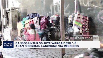 Bansos Untuk 50 Juta Warga Desil 1-5 Akan Diberikan Langsung Via Rekening