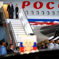 Russian President Vladimir Putin arrives to participate in the BRICS Summit in New Delhi, India September 11, 2026.  Sputnik/Vladimir Smirnov/Pool via REUTERS ATTENTION EDITORS - THIS IMAGE WAS PROVIDED BY A THIRD PARTY.