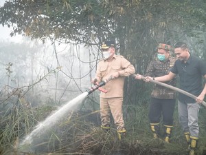 Rp 760 M Disiapkan untuk Karhutla 7 Provinsi, Pemprov Kalteng Diminta Gerak Cepat