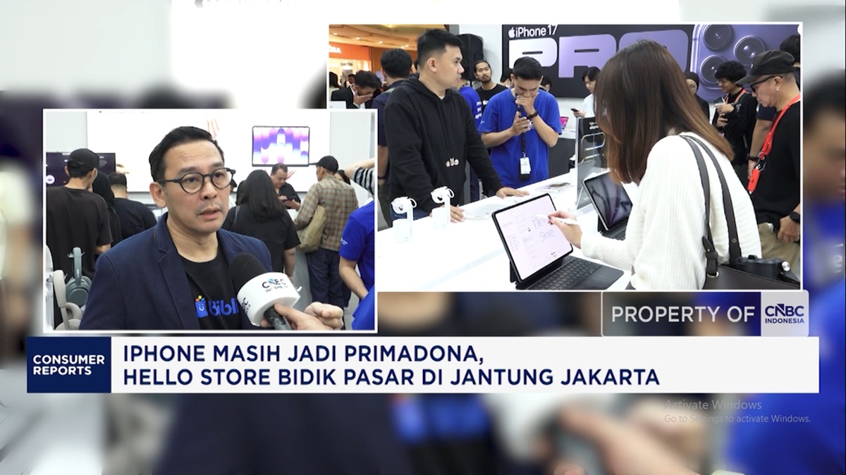 IPhone Jadi Primadona, Hello Store Bidik Pasar di Pusat Jakarta