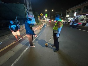Pemotor Tewas Usai Serempetan dengan Bus di Imam Bonjol Denpasar