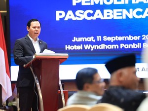 Ketua DPD Minta Ekonomi Sumatera Terintegrasi dan Perkuat Rehab Pascabencana