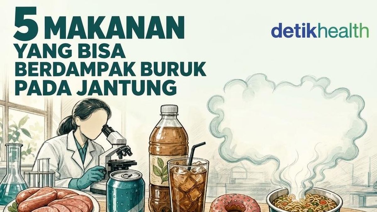 Infografis: 5 Makanan yang Sebaiknya Dibatasi, Bisa Berdampak pada Jantung