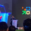 Menteri Pemuda dan Olahraga Erick Thohir dalam keynote speech bertajuk "Sports As An Economic Powerhouse" pada Indonesia Sports Summit 2026 di Jakarta International Convention Center (JICC), Jumat (11/9/2026). (CNBC Indonesia/Fergi Nadira)