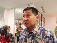 Menteri PKP Maruarar Sirait saat ditemui di kantornya, Jakarta, Jumat (11/9/2026). (CNBC Indonesia/Martyasari Rizky)