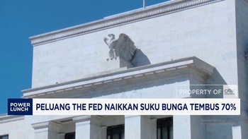 Peluang The Fed Naikkan Suku Bunga Tembus 70%