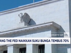 Peluang The Fed Naikkan Suku Bunga Tembus 70%