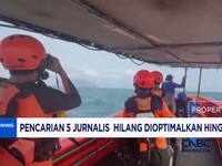Pencarian 5 Jurnalis  Hilang Dioptimalkan Hingga Senin