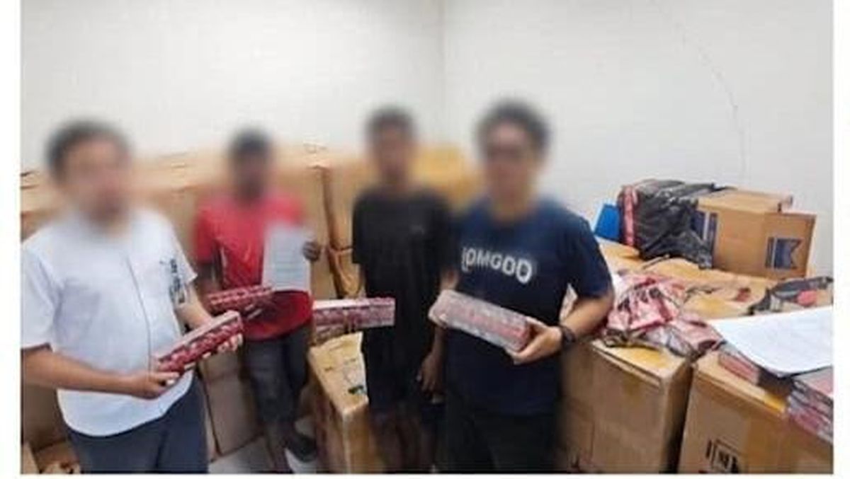 880 Ribu Batang Rokok Ilegal Digagalkan di Labuan Bajo, Nilainya Rp 1,3 Miliar