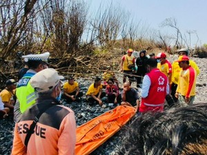 Jasad Perempuan Ditemukan Tergeletak di Pantai Purnama Gianyar