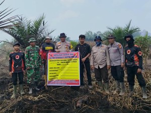 Usut Kasus Karhutla di Bengkalis, Polisi Tetapkan 1 Tersangka
