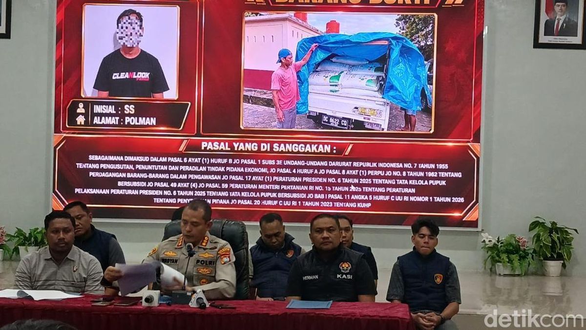 5 Warga Selundupkan 30 Ton Pupuk Subsidi di Mamuju Ditangkap