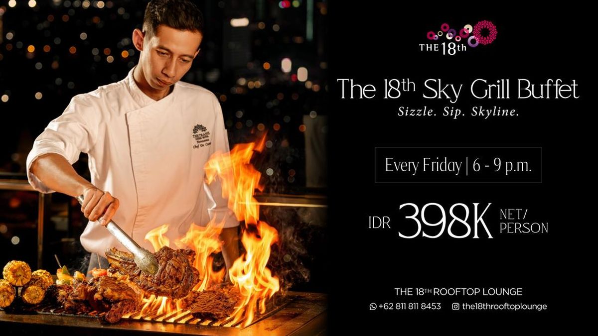 Dinner dengan Panorama Kota Bandung? Buffet di The Trans Luxury Hotel Rp398 Ribu!