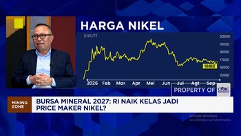 RI Naik Kelas Jadi "Price Maker" Nikel, Bursa Mineral Bisa Wujudkan?