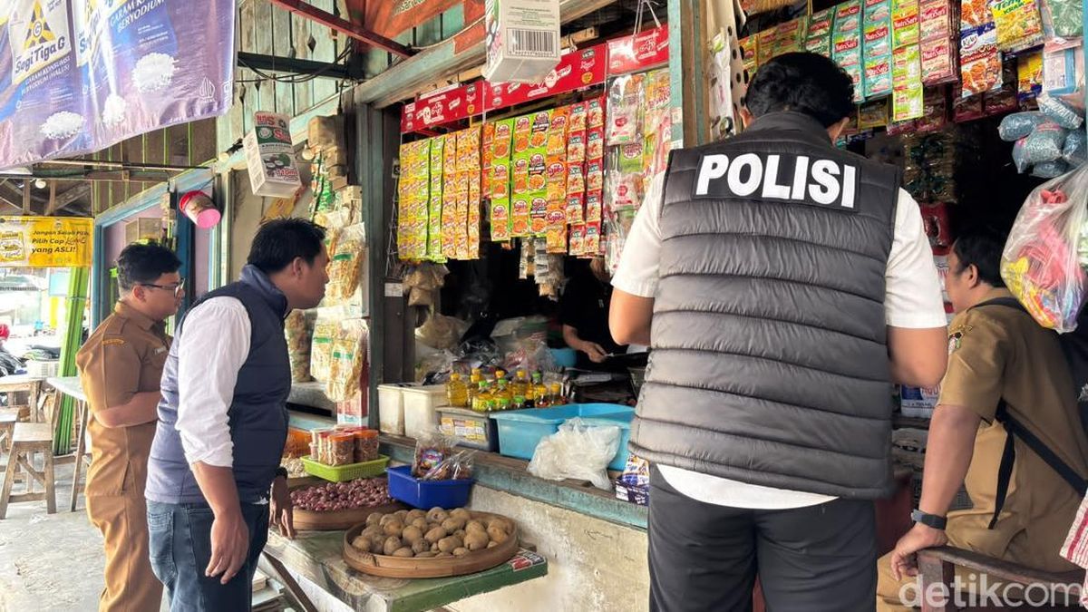 Jaga Stabilitas Harga, Satgas Pangan Polres Blitar Kota Sidak ke Pasar