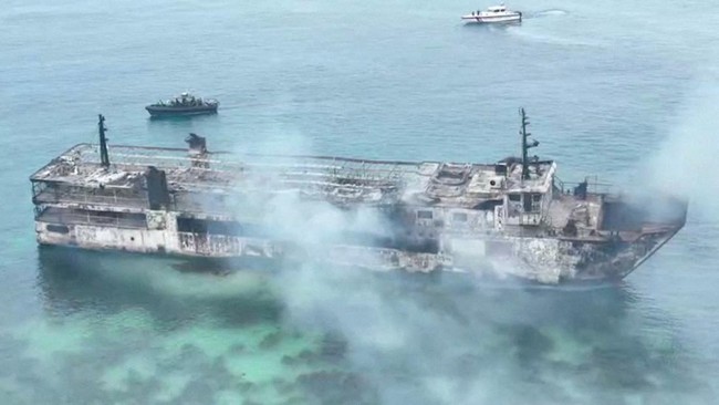 Kapal Kebakaran Dahsyat Cuma Dalam Hitungan Detik, 76 Orang Tewas
