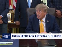 Trump Sebut Ada Aktivitas di Gunung Pickaxe Iran