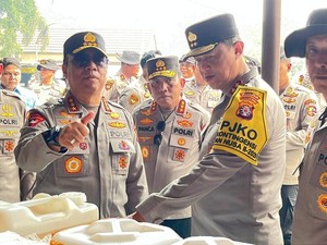 Wakapolri Ungkap Gambut Kalteng Makin Kering, Tak Cukup Pakai Water Bombing