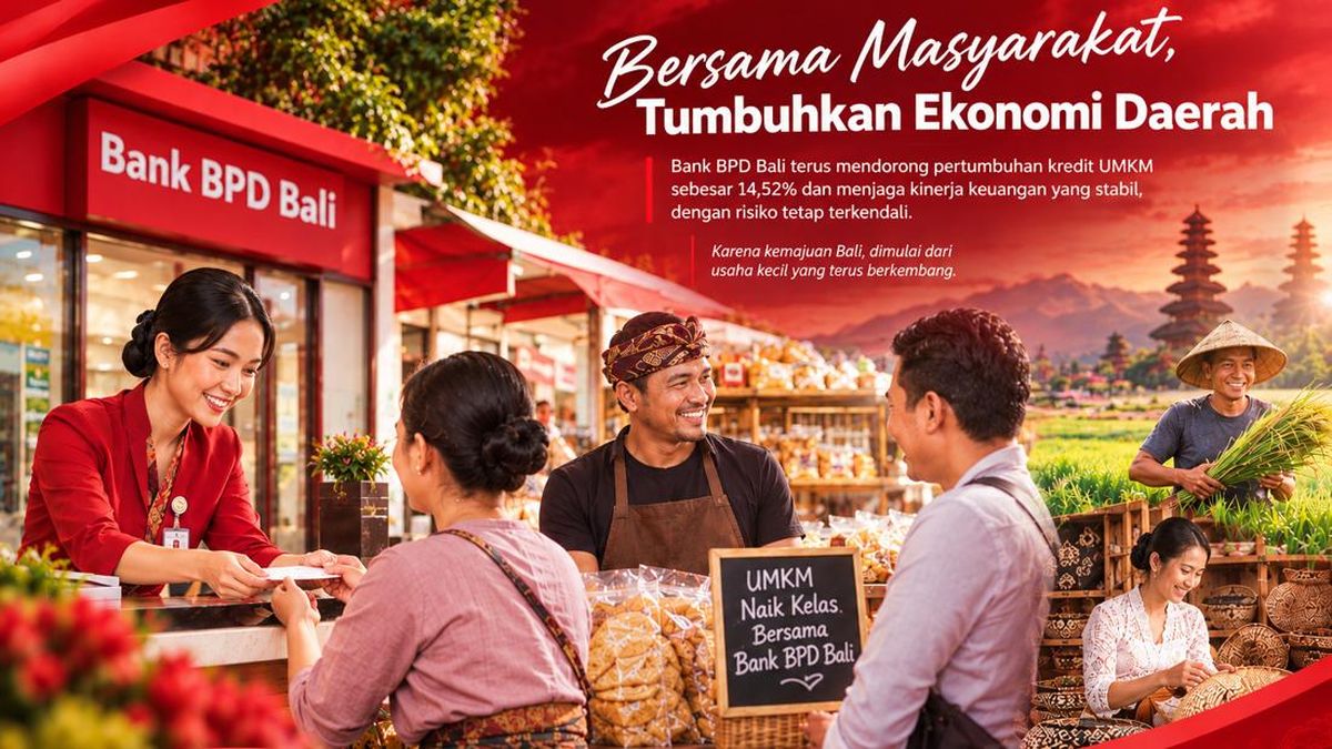 Ekspansi Kredit Produktif-Kredit UMKM Bank BPD Bali Tumbuh Signifikan
