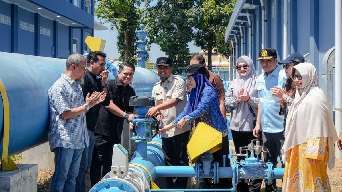 Gubernur Sulsel Resmikan SPAM Mamminasata, 20 Ribu Rumah Dapat Akses Air Minum