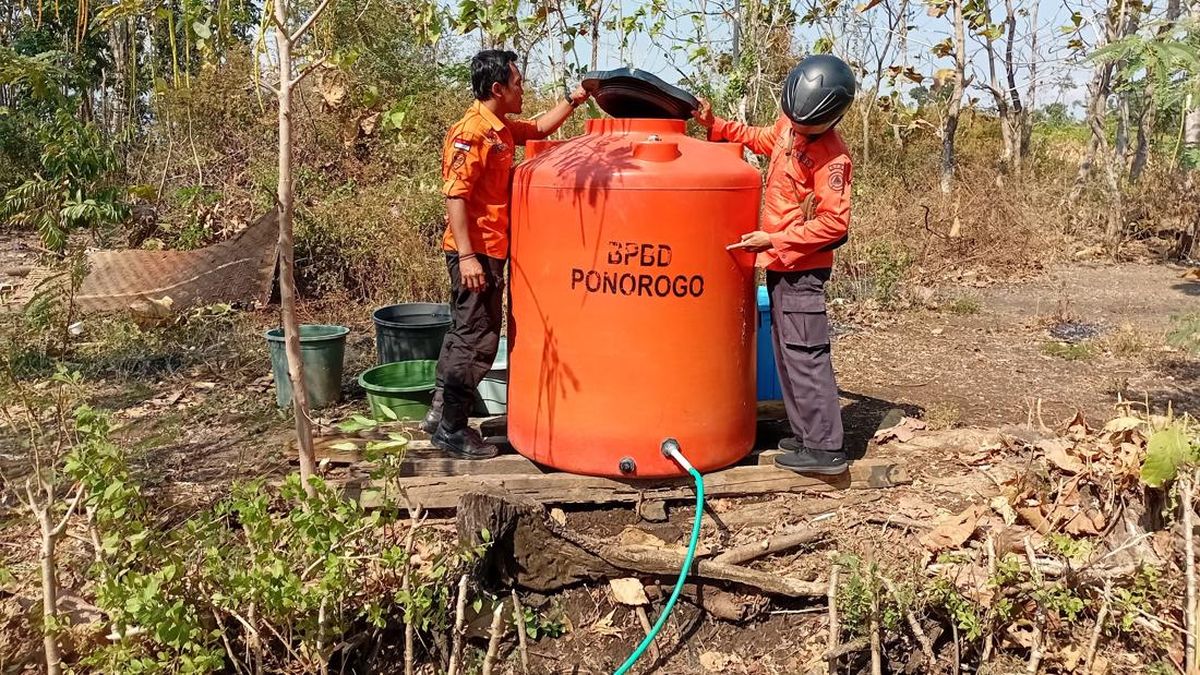 13 Desa di Ponorogo Terancam Kekeringan, 4 Wilayah Disuplai Air Bersih