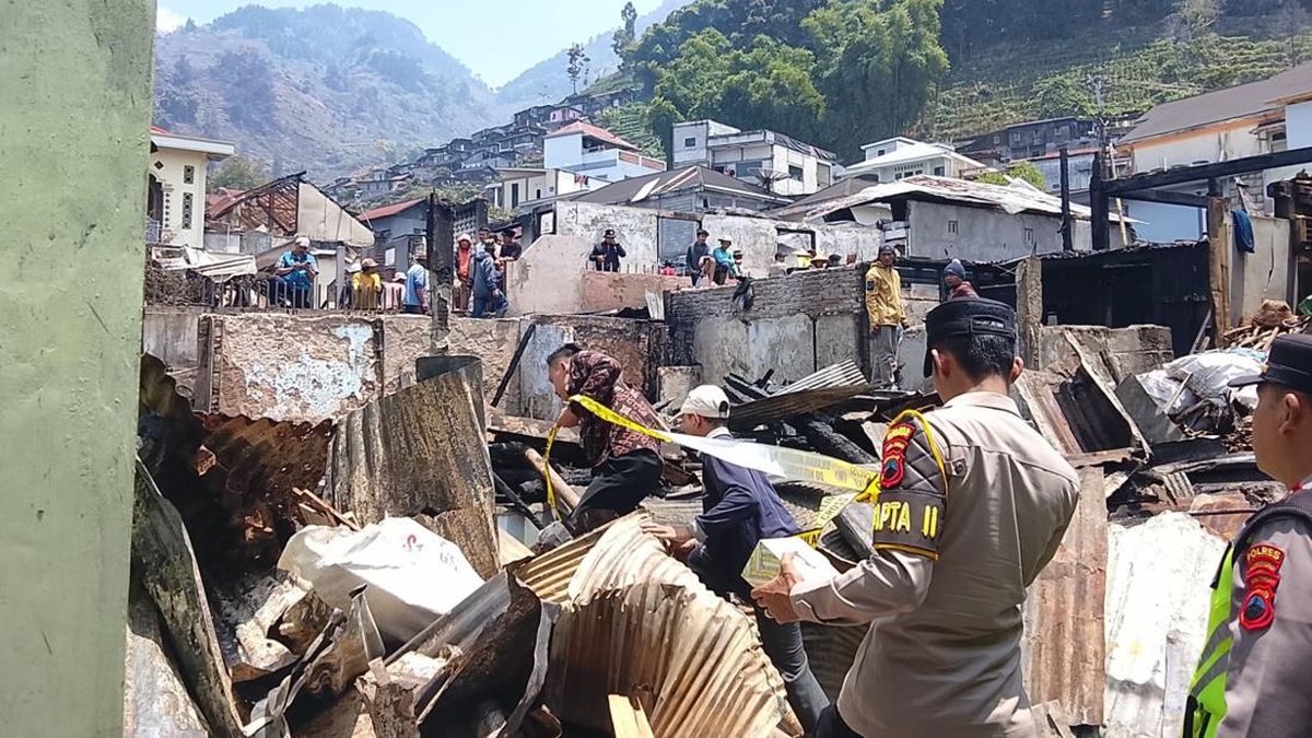 Kebakaran Hanguskan 11 Rumah di Kejajar Wonosobo