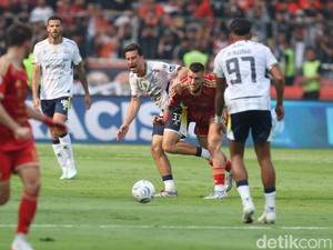 Hasil Super League: Persija Menang Dramatis Atas Persib 2-1