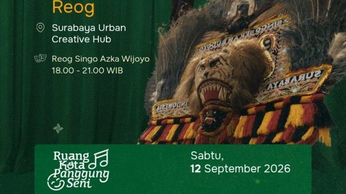 Ada Ketoprak dan Reog Gratis di Surabaya Sore Ini, Cek Jadwalnya!