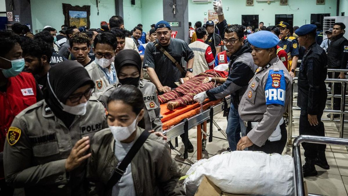 Data Terkini Korban Kapal Virgo: 6 Tewas, 129 Hilang, 108 Selamat