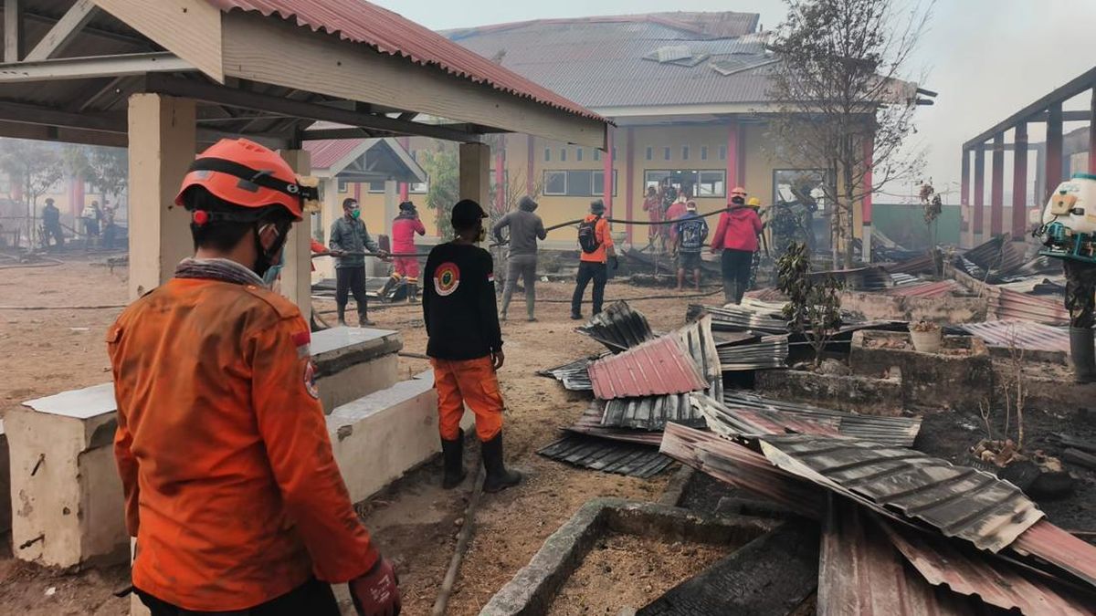 Karhutla Hanguskan 50 Hektare Lahan di Poso, Gedung SMA Ikut Terbakar