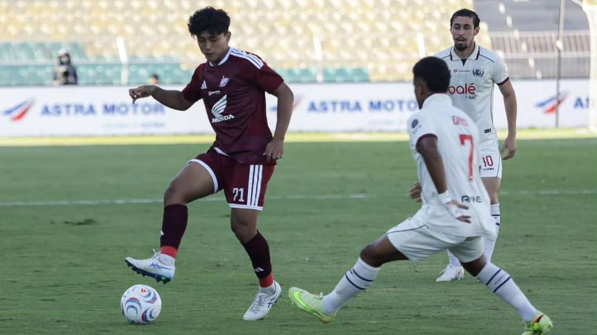 Gol Fahrul Dianulir, PSM Makassar Tertinggal 1-2 dari Arema FC