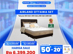 Serbu! Tempat Tidur Banting Harga di Transmart Full Day Sale