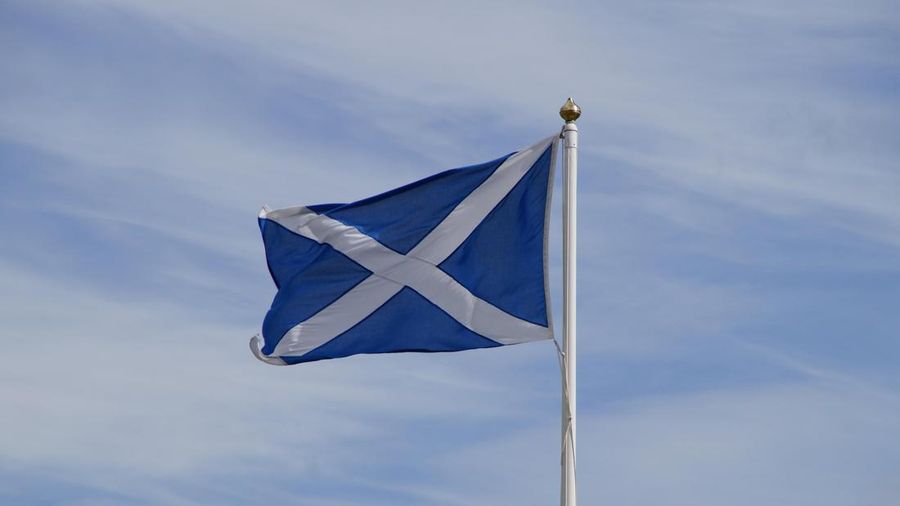 Bendera Skotlandia. (Dok. Pixabay)