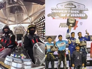 Daffa-Eko Harumkan Kobar di Kejurnas Off-Road, Bidik 5 Besar Nasional