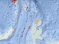 Gempa bumi mengguncang Pulau Udoi, Maluku Utara dengan kekuatan 6,2 Magnitudo dengan kedalaman 145 Km pada Senin (14/9/2026) sekitar pukul 17;58 WIB. (Tangkapan Layar inatews.bmkg)